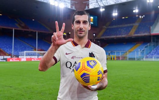Henrikh Mkhitaryan AS Roma