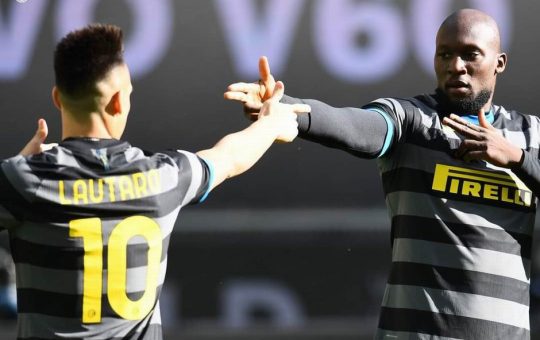 Romelu Lukaku Lautaro Martinez
