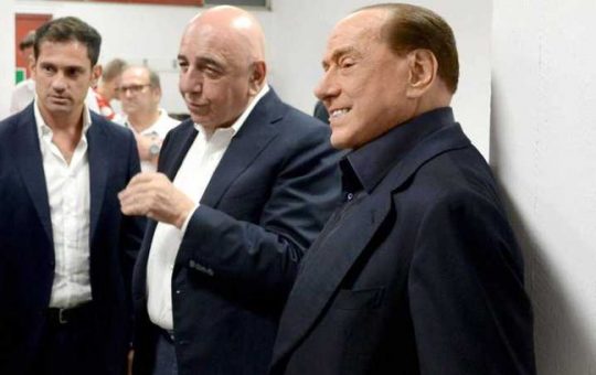 Silvio Berlusconi Adriano Galliani Monza