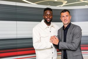 Divock Origi és Paolo Maldini ac Milan