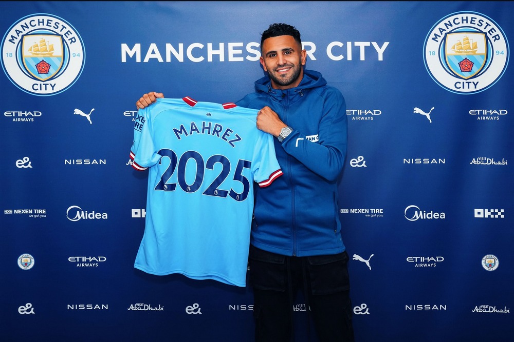 Rijad Mahrez manchester city