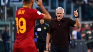 José Mourinho Roma–Atalanta