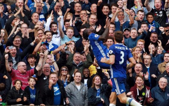 premier league chelsea szurkolók
