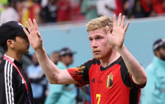 Kevin De Bruyne belga válogatott