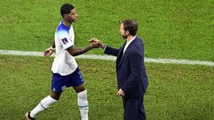 Marcus Rashford Gareth Southgate