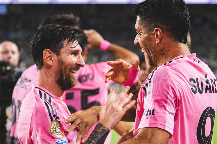 messi suarez Inter Miami