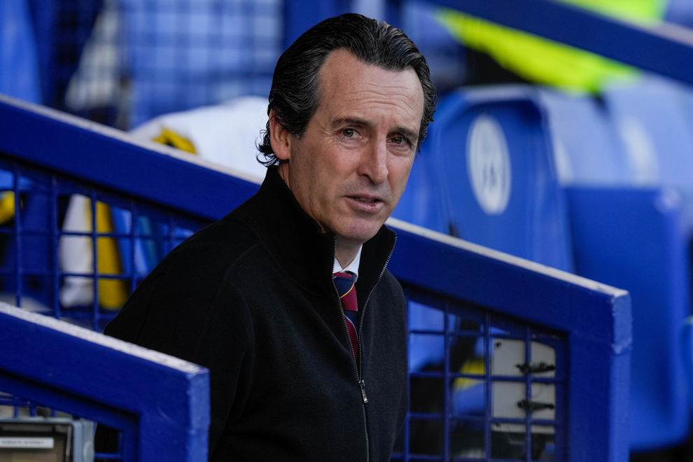Unai Emery aston villa