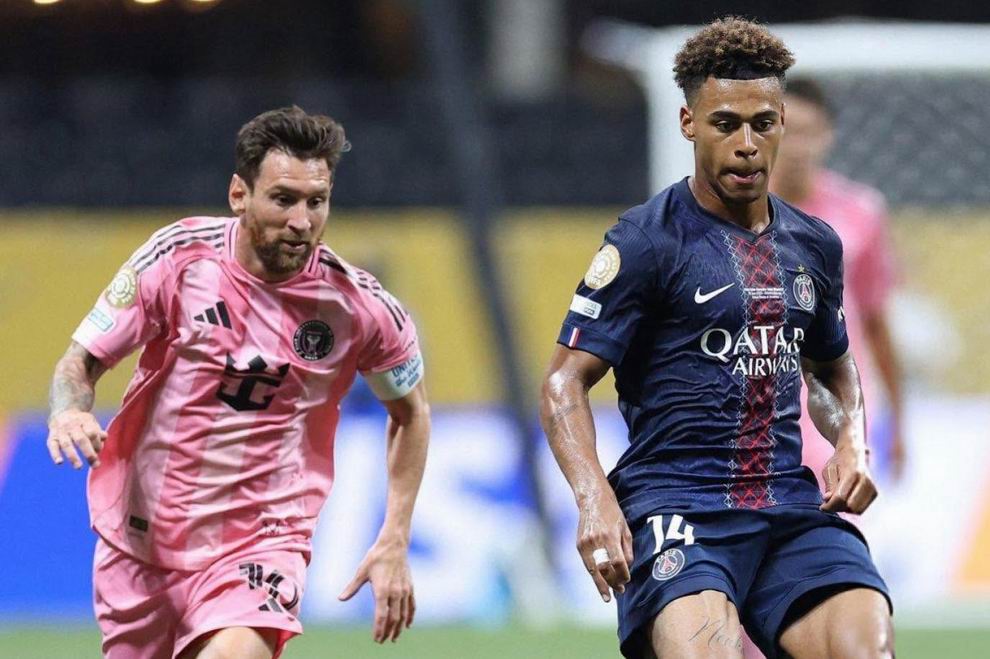 Désiré Doué és Messi